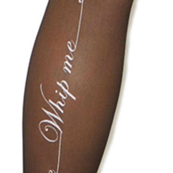 "Bite Me, Whip Me, Tease Me" Sheer Thigh Highs - Picture 7 of 10
